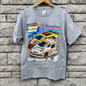 Vintage 2011 Anvil Gray Sylvania 300 Racing Tee